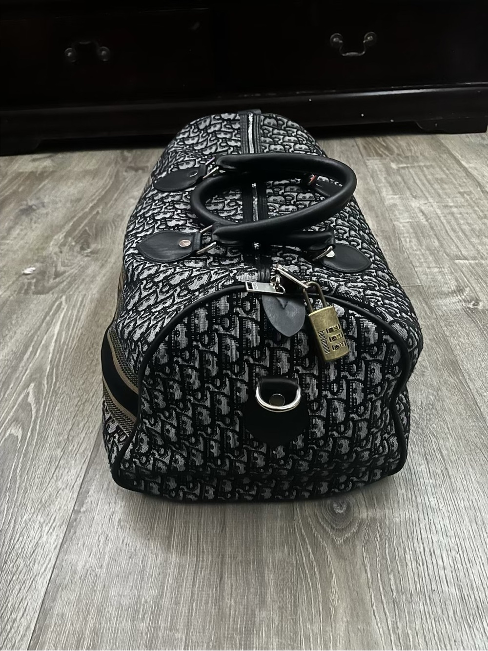 (Pre-Owned) Christian Dior duffle bag - Picture 4 of 7
